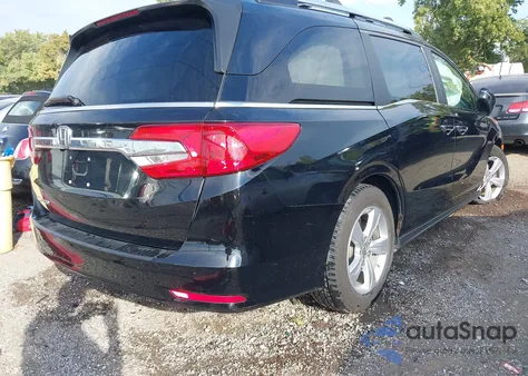 2019 Honda Odyssey Ex-L from USA, damaged, VIN 5FNRL6H7XKB023695